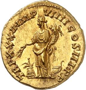 Marc Aurèle 161-180. Aureus 177-178, Rome. ... 