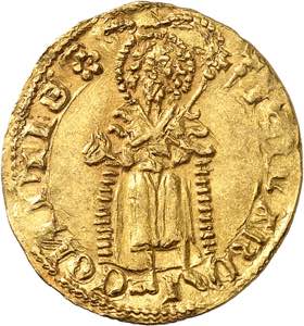 Gorizia. Mainardo, 1364-1385. Florin dor ... 