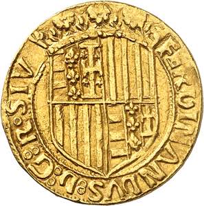 Naples. Ferdinand I, 1458-1494. Ducat non ... 