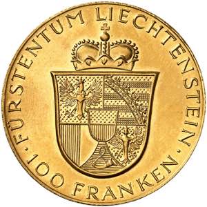 François-Joseph II, 1938-1989. 100 Francs ... 
