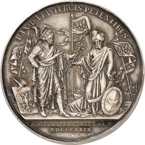 Nicolas I, 1825-1855. Médaille en argent ... 