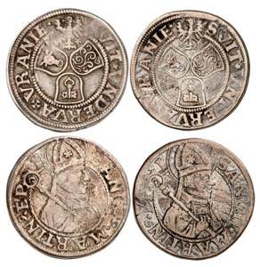 Uri, Schwyz et Unterwald. Lot de 2 monnaies: ... 