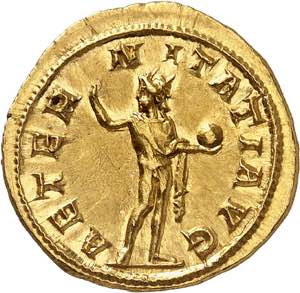 Gordien III 238-244. Aureus 241-243, Rome. ... 