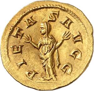 Volusien 251-253. Aureus 251-253, Rome. IMP ... 