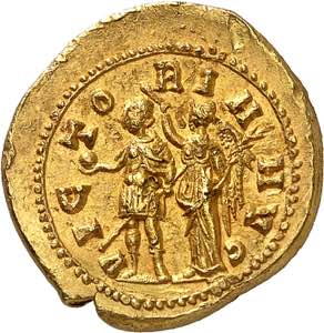 Gallien 253-268. Binio 260-268, Rome. ... 