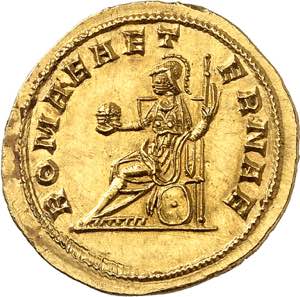 Tacite 275-276. Aureus 275-276, Rome. IMP C ... 