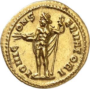 Dioclétien 284-305. Aureus 293-294, Siscia. ... 