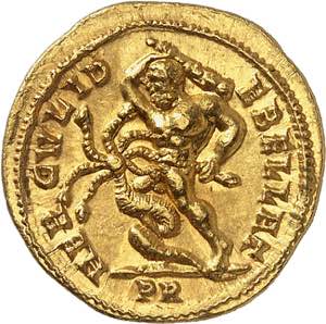 Maximien Hercule 286-310. Aureus 293-294, ... 