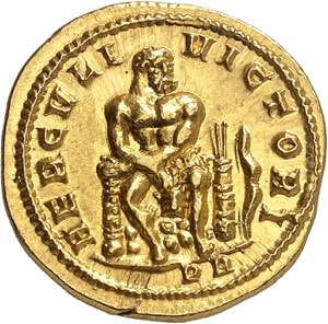 Maximien Hercule 286-310. Aureus 293-294, ... 