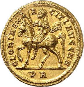 Licinius I 308-324. Aureus 312, Rome. ... 