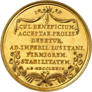 Marie I, 1777-1816. Médaille en or ... 