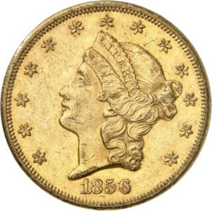 20 Dollars 1856 S, San ... 