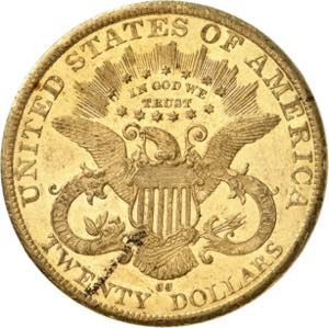 20 Dollars 1883 CC, Carson City. 33,40g. Fr. ... 