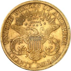 20 Dollars 1885 CC, Carson City. 33,39g. Fr. ... 