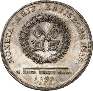 Ratisbonne, Léopold II, 1790-1792. Taler ... 