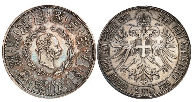 François Joseph I, 1848-1916. 2 Gulden ... 