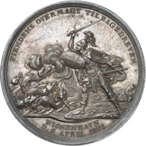 Christian VII, 1766-1808. Médaille en ... 