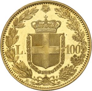 Royaume dItalie, Umberto I, 1878-1900. 100 ... 