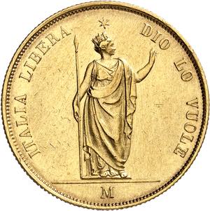 Lombardie, Gouvernement provisoire, 1848. 40 ... 