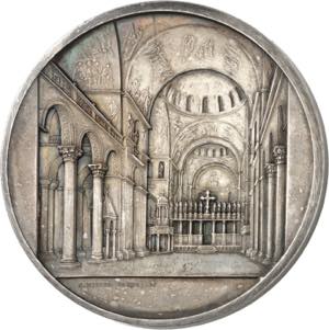 VeniseMédaille en argent non datée (1850), ... 