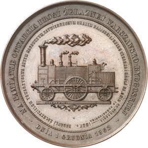 Médaille en bronze 1862 ... 