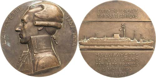 Schifffahrt  Bronzemedaille 1930 ... 