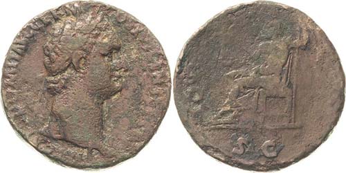 Kaiserzeit Domitian 81-96 Sesterz ... 