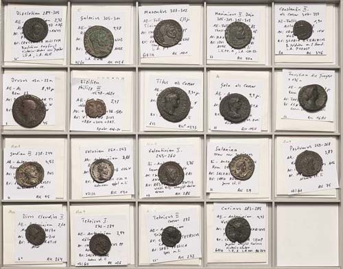 Römische Münzen Lot-19 Stück ... 