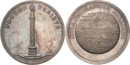 Lübeck-Stadt  Silbermedaille 1772 ... 
