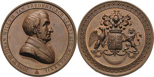 Freimaurer  Bronzemedaille 1782 ... 