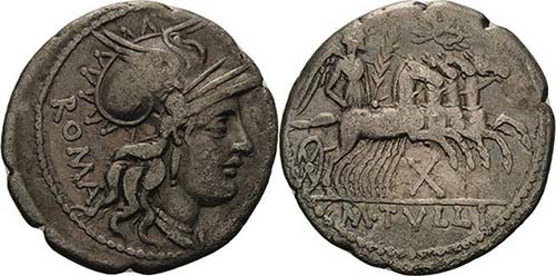 Römische Republik M. Tullius 120 ... 