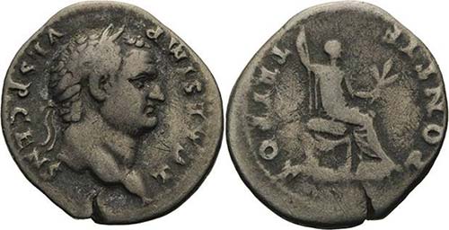 Kaiserzeit Titus Caesar 69-79 ... 