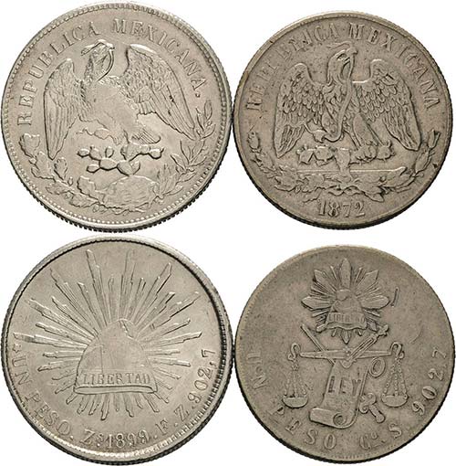 Mexiko Republik seit 1867 Peso ... 