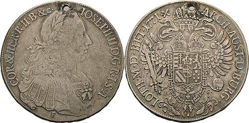 Habsburg Josef II. 1764-1790 Taler ... 