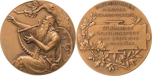 Altenburg  Bronzemedaille 1913 ... 