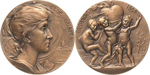 Leipzig  Bronzemedaille 1895 (J. ... 