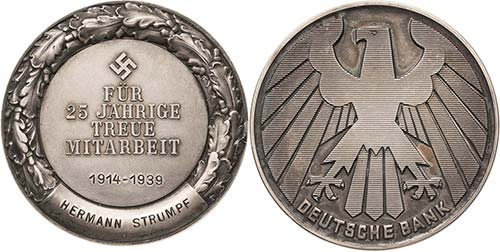 Drittes Reich  Silbermedaille o.J. ... 