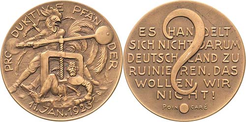 Weimarer Republik  Bronzemedaille ... 