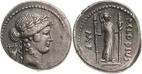 Römische Republik P. Clodius M.F. ... 