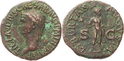 Kaiserzeit Claudius 41-54 As ... 