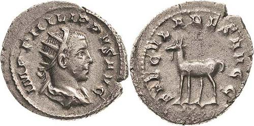 Kaiserzeit Philippus II. 244-249 ... 