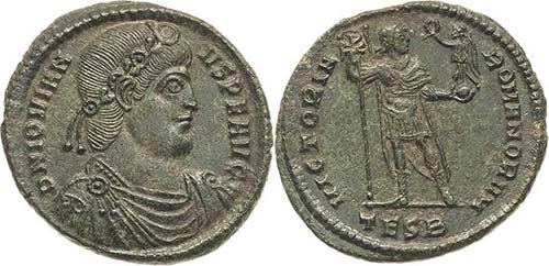 Kaiserzeit Jovianus 363-364 Follis ... 