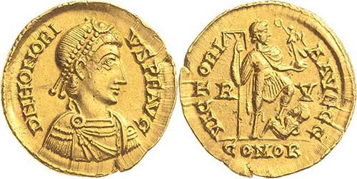 Kaiserzeit Honorius 393-423 ... 