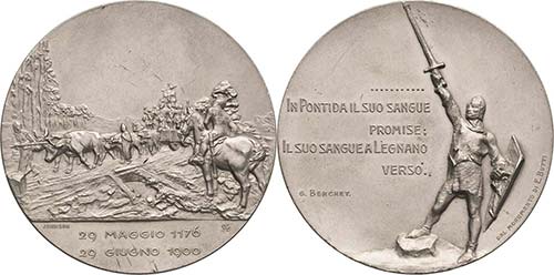Italien-Medaillen  Zinkmedaille ... 