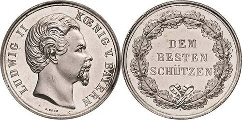 Bayern Ludwig II. 1864-1886 ... 
