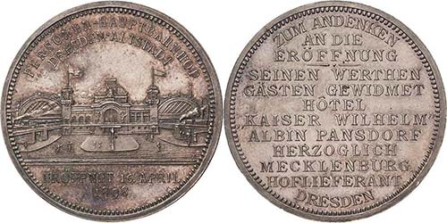 Dresden  Silbermedaille 1898 (L. ... 