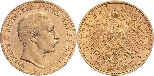 Preußen Wilhelm II. 1888-1918 10 ... 