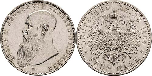 Sachsen-Meiningen Georg II. ... 
