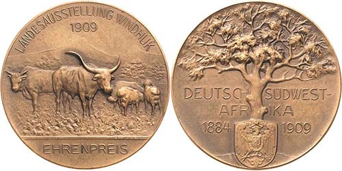 Medaillen  Bronzemedaille 1909 ... 