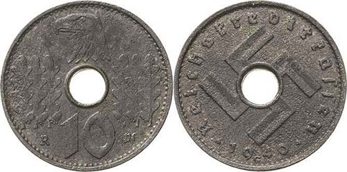 Münzen der Reichskreditkassen  10 ... 